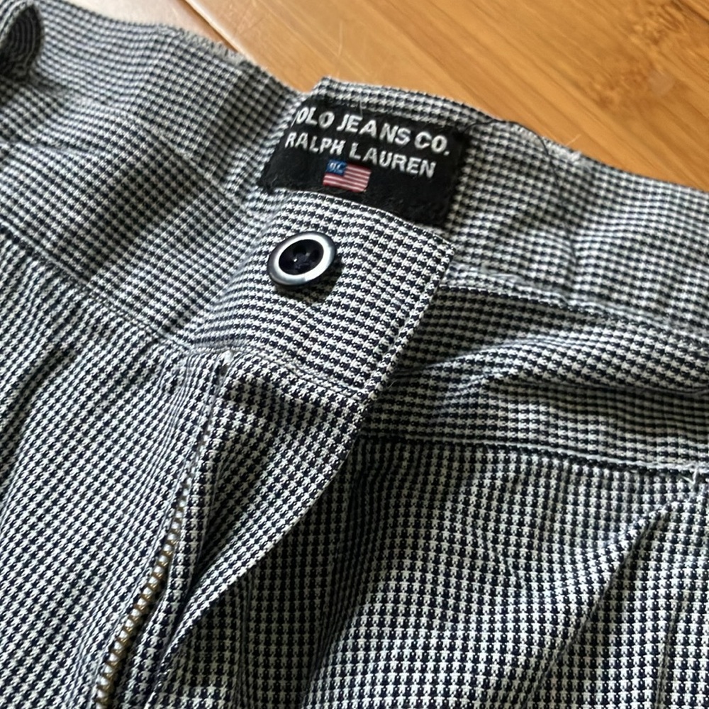 90’s Polo checkered shorts